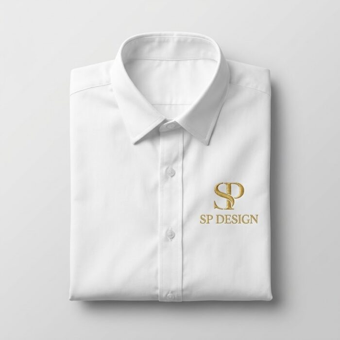 Pristine White Minimalist Shirt