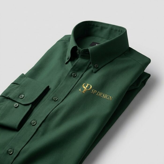 Forest Green Signature Button-Down